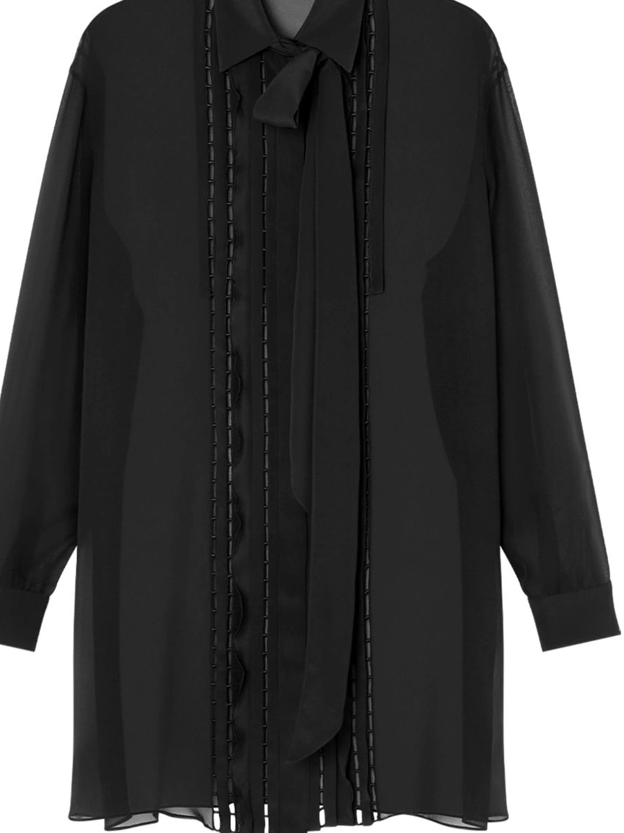 Cheap silk Versace Lavallire Women shirt 0813